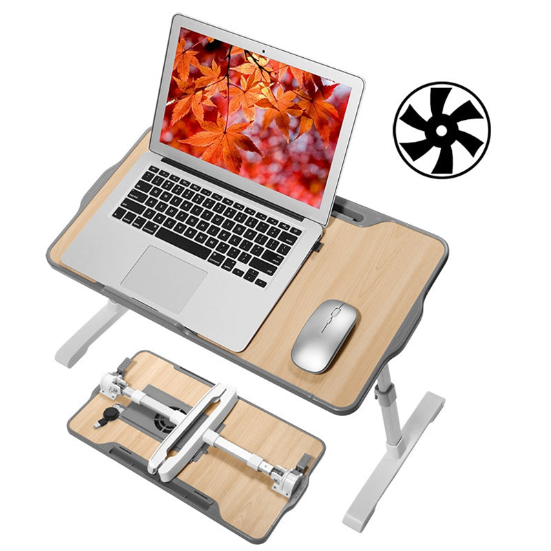 NBT400 Height Angle Adjustable Laptop Table with Cooling Fan Foldable Bed Sofa Laptop Tray NBT400 Height Angle Adjustable Laptop Table with Cooling Fan Foldable Bed Sofa Laptop Tray